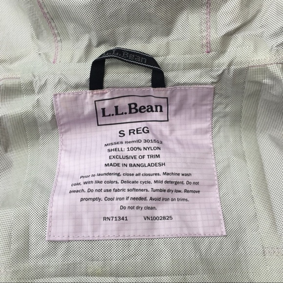 LL Bean Trail Model Rain Jacket - Picture 5 of 7